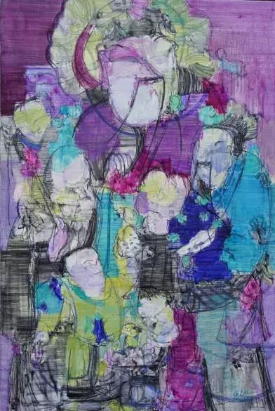 《 福、禄、寿之二 》2016