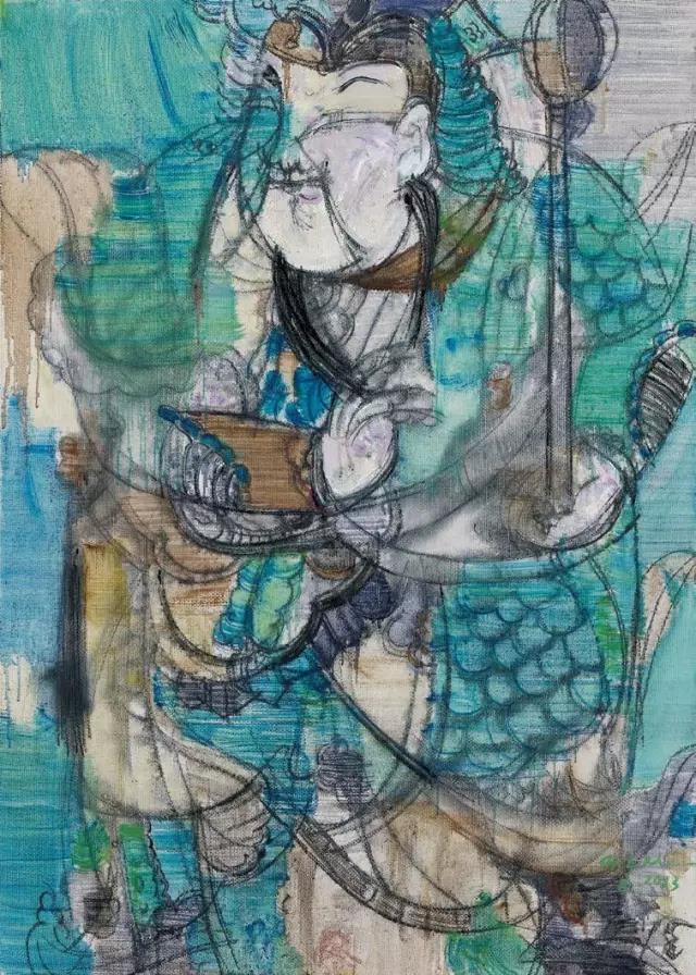 《 持锤门神 》2013